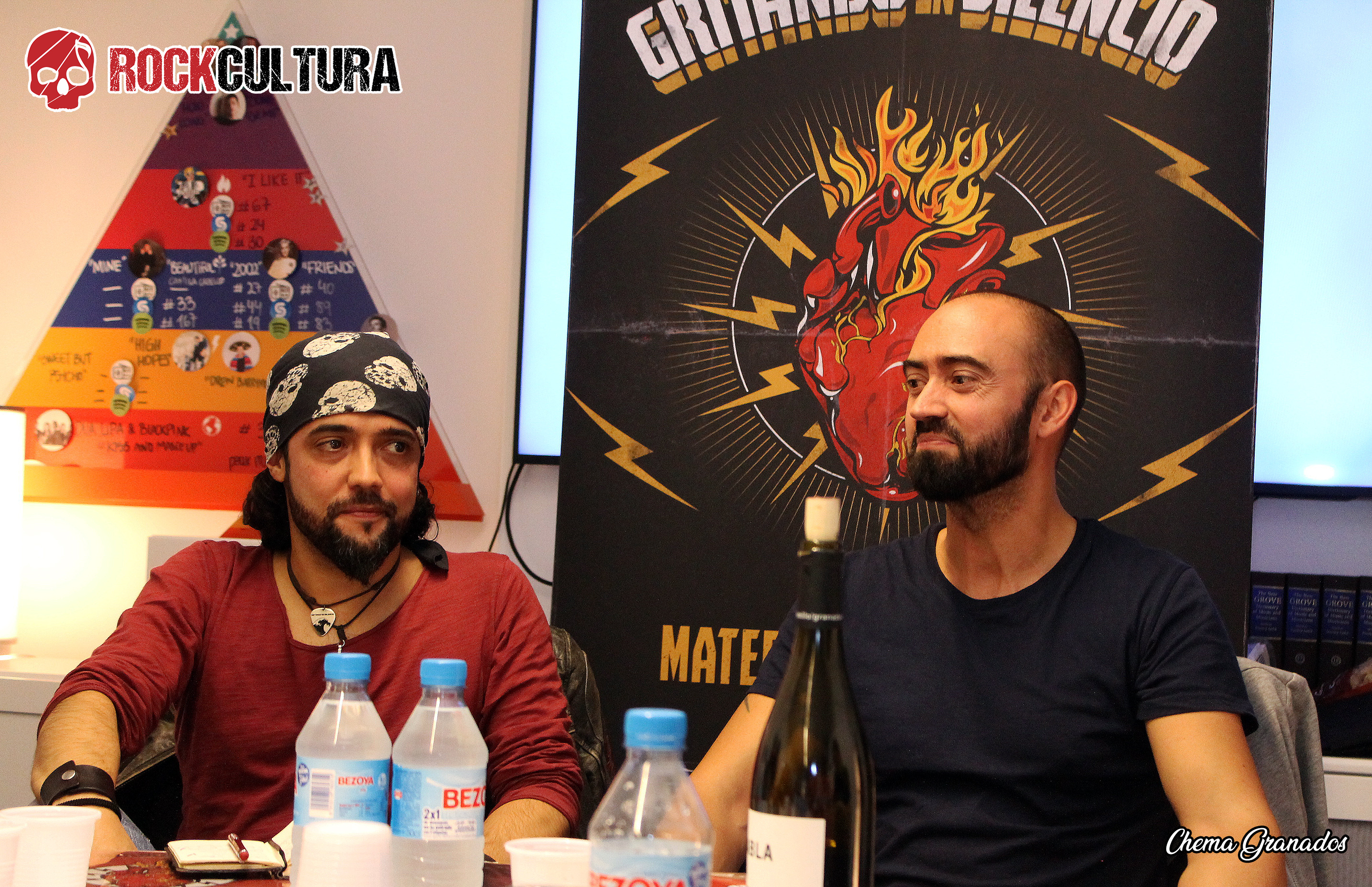 GRITANDO EN SILENCIO. PRE ESCUCHA DE SU NUEVO DISCO Y RUEDA DE PRENSA